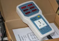 Freeshipping power meter 4500W 20A Electric Power Energy Monitor LED Light Tester Socket Watt Meter Analyzer