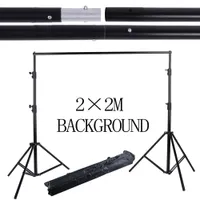 2*2M 6.5FT*6.5FT Photography Background Photo Backdrops Support System Stands studio +carry bag