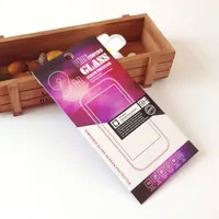Emballage de vente au détail en gros de boîtes de papier d'emballage au détail pour la protection d'écran en verre trempé de la meilleure qualité 9H de Sony iphone samsung