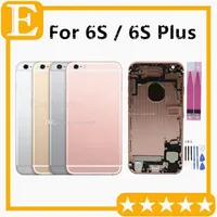 1Pcs/Lot for iphone 6S Plus 4.7&#039;&#039; 5.5&#039;&#039; inch Battery Back Door Cover Case Full Housing Assembly Replacement Parts