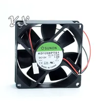 New KD1208PTS1 12V 2.6W 8CM 8025 chassis power supply cooling fan for sunon 80*80*25mm