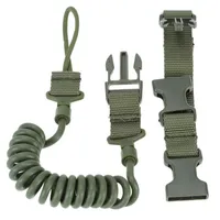 Tactical Rifle Sling Caza Ajustable Bungee Two Point Airsoft Gun Correa Sistema Paintball Gun Sling
