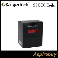 Kanger SSOCCコイルヘッド100％本格的なKangerTech Nebox Kit Subvodキットの交換コイル0.5ohm 1.2ohm 1.5ohm Ni200 0.15hmのコイル