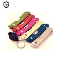 أدوات الأقفال أدوات haoshi أضعاف قفل اختيار مع 7 ألوان للاختيار أدوات قفل قفل قفل jackknife جاك سكين قفل اللقطات شحن مجاني