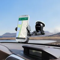 Supporto per telefono cellulare universale per auto a 360 gradi Porta parabrezza regolabile con cruscotto per tutti i supporti GPS cellulare