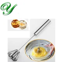 semi-automatic egg beaters mixer stainless steel egg whisker frother kitchen cream blender hand held press rotate egg tools kitchen gadgets