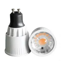 Darmowa Wysyłka Ściemniana 9W LED Spotlight GU10 / E27 COB LED Oświetlenie punktowe Ciepłe białe / białe / zimne białe AC85 ~ 265V