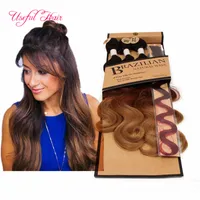 hot sell 5pcs/lot body wave hair weaves 220gram synthetic braiding hair bundle with lace closure,sew in hair extensions weaves closure weft
