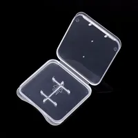 MICRO SD MMC TF Card clear Plastic Case box new arrival with good quality