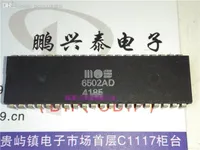 6502AD , MOS6502AD , MOS Microprocessor old cpu , 6502 Vintage processor chips. Electronic Components. PDIP-40 pin dip plastic package . ICs