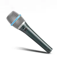 Frete grátis !! Cápsula dinâmica de alta qualidade BETA87A !! Microfone Vocal Supercardióide Beta 87A Com Som Incrível!