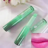 Groothandel nieuwe schoonheid hydraterende fruitige geur lippenbalsem veranderlijke kleur lip crème vrouwen cosmetische make-up lipstick