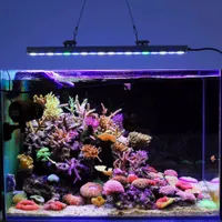 Heißer Verkauf 54W führte Streifen wasserdichtes IP65-Aquarium Lichtleiste für Süßwasser / Salzwasser-Riffkorallen-Aquarium, das US-Lager beleuchtet