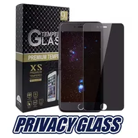 iPhone 13 12 XS 강화 유리에 대한 개인 정보 보호 방지 유리 안티 스파이 커버 실드 LS775 LS770 Samsung S8 S7 소매 패키지
