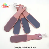 Houten voet Rasp Voeten Nagel Gereedschap 10pcs / Party Red Wood Foot File Nail Art Nail File Manicure Kits