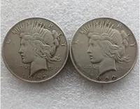 高品質バットマンダークナイトハーヴェイの1922年平和ドル2顔コインコインプロモーション安価な工場価格ニースホームアクセサリーシルバーコイン