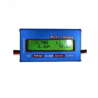 Freeshipping Promotion 10Pcs/lot RC Watt Meter Checker DC 60V 100A Balance Voltage Battery Power Analyzer Blue