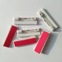 100 шт Пластиковые клей Бар безопасности Pins ID Знак Крафт Часть Pins 40x12 мм бесплатная доставка