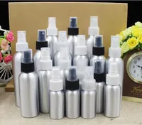 Aluminium spuitfles fijne mistatomisator lege parfum spuitflessen cosmetische verpakking container 30/50/100 / 120/150 / 250ml