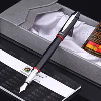 Picasso fountain pen,Picasso 907 Montmartre Black M Nib Fountain Pen Red and Yellow Ring