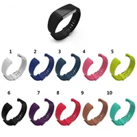 실리콘 교체 밴드 Fitbit 충전 2 손목 시계 스트랩 밴드 손목 밴드 스포츠 스트랩 10pcs / lot