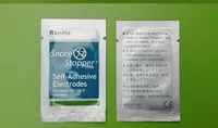 200 Pack Snore Stopper Auto-Adesivo Gel Eletrodo Pads para RH Anti Snore Dispositivo de Dormir Aid