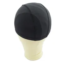 Wigs Spandex Net Elastic Dome Wig Capを製造するためのグルーレスヘアネットウィッグライナー安いかつらキャップ送料無料