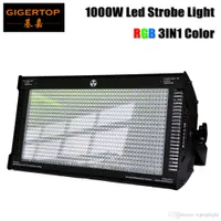 TP-S1000RGB 1000W RGB Etap LED Strobe Light Tri Color Mieszanie High Power Club Flash Light DMX512 Control 3PIN / 5PIN Socket
