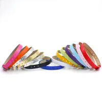 wholesale 100 strips 8mm wide / 21cm length PU Leather snake skin wristband bracelet fit for 8mm diy slide charms