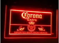 كورونا المكسيك البيرة بار حانة نادي 3d علامات الصمام ضوء النيون تسجيل ديكور المنزل الحرف