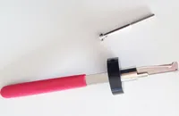 New Edelstahl Auto Dooer Lock Pick Tool HU66 Innennutschloss Pick Set mit rotem Griff Locksmith Tools Autoöffnung Werkzeuge Kostenloser Versand