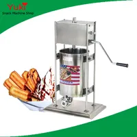 N15 Manual comercial 10l Máquina de churros EspañaSsh Máquina de churro de acero inoxidable para la venta Máquina de alimentos Spainish Snack