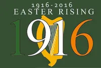 Easter que aumenta 1916-2016 Bandeira da República da Irlanda Ireland St Patricks 3 pés x 5 pés de poliéster bandeira do vôo 150 * 90 centímetros bandeira personalizada ao ar livre
