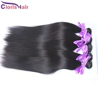 まっすぐなマレーシアのバージンの髪の未処理の人間の髪の伸び1ピース安いまっすぐなマレーシアのレミーの髪織りよものバンドルChignon 10-26inch
