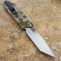 미 육군 위장 시리즈 나이프 야외 캠핑 사냥 생존 칼 친구를위한 선물로 EDC 도구