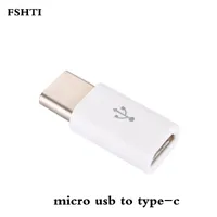 FSHTI USB Cable 3.1 Type-C Male to Micro USB Female USB-C Cables Adapter Type C for Macbook Nokia N1 ChromeBook Nexus 5X 6P