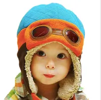 الصغار بارد بيبي بوي فتاة الاطفال الرضع الشتاء الطيار الدافئة كاب منفذها قبعة رئيس ciucumtance من 47-52 سنتيمتر 4 سنوات 90 جرام