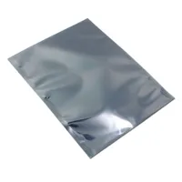 12 * 16 cm Antistáticos HDD Blindaje Línea de datos Poly Package Bolsas Open Top Top Electronics ESD Poly Fouch 50pcs / lot