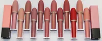 Free shipping! 2017 new brand makeup lustre lipgloss rouge  lipstick 4.5g 12 Different color (12pcs lot)