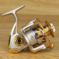 Yumoshi Brand New Spinning Fishing Reel 5.5: 1 Fiskehantering Pesca Reel Feeder Carp Fiskehjul EF1000-7000