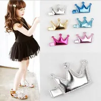اكسسوارات الشعر PU Crown Baby Girls 'Grips Hairpins Kids Hair Accessories YH572