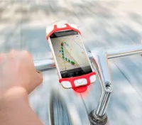 Silicone bicicleta Titular Bicicleta Phone Holder Mount bicicleta stand Cradle para o iPhone 7/7 plus / 6S / 5S