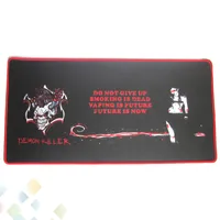 Newest Demon Killer Bar Mat Rectangle Electronic Cigarette Bar Pad 60*30*0.3CM Cool Design with Gift Box Natural Rubber DHL Free