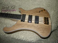 Benutzerdefinierte 4003 Bass goldene brücke 4 string ein stück neck Bass Guitar holz Manuelle bass Made in China kostenloser versand