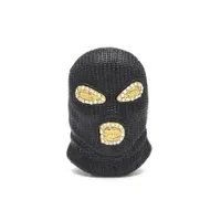 Hip Hop CSGO Colgante Collar Para Hombre Estilo Punk Oro Plateado Plata Negro Máscara Cabeza Charm Colgante de Alta Calidad