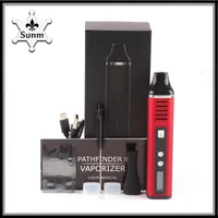 2021 Pathfinder 2 Dry Herb Vaporizer Vape Pen Cigarette Kit med USB-kabeltemperaturkontroll Herbal vs Geek AOKIT VapeMod Beleaf Pipe