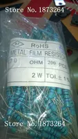 Spedizione gratuita 470 ohm 2w 1% 2W 470R 470ohm kit resistore resistore metallo resistore di pellicola 200 pz / lotto +/- 1% venduto per borsa