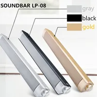 SOUNDBAR LP-08 Tragbare Bluetooth Wireless Lautsprecher 3D Stereo Musik Mit LED-Licht Mit Kleinkasten 3 Farbe