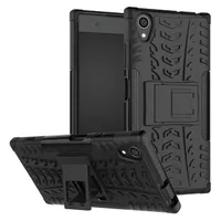 Optioneel voor Sony XA1 Plus Case Stand Robuuste Combo Hybrid Armor Bracket Impact Holster Beschermhoes voor Sony Xperia XA1 PLUS
