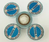 送料無料5ピース青い接着剤ヘアエクステンションテープレースウィッググレイスーパーテープウィッグ用のヘアエクステンションヒト接着剤二重テープ
